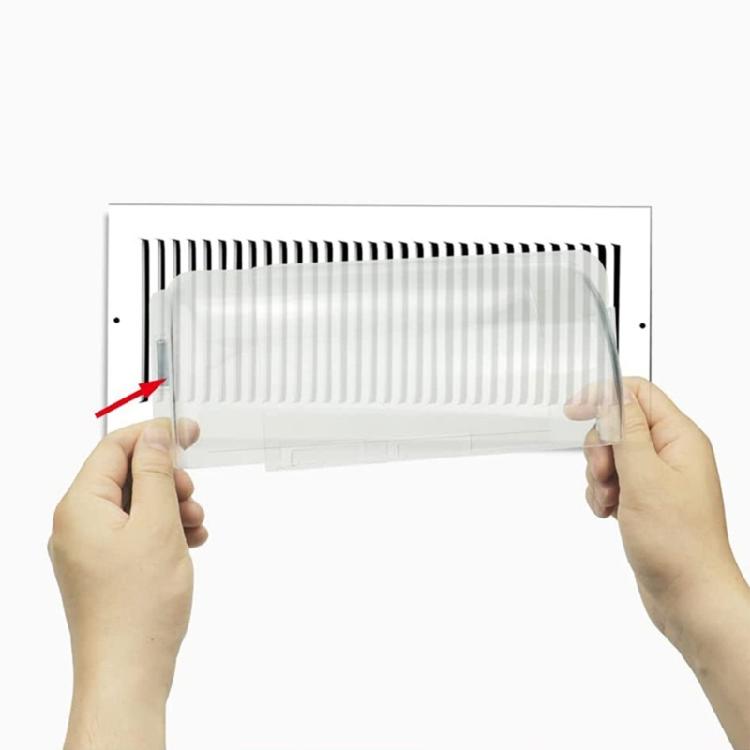 Adjustable Magnetic Vent Deflector Air Deflectors for Vents Sidewall & Ceiling