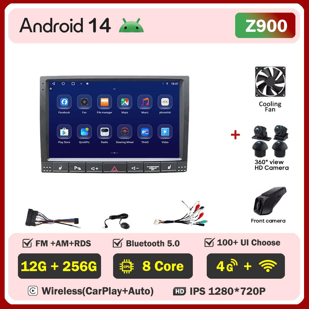 For Volkswagen VW Touareg 2002 2003 2004-2012Car Multimedia Video Player Android Auto Car Radio Touch Screen GPS Navigation