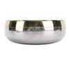 Rustless Steel Metal  Bowl Polished Inner Wall Food Bowl Stackable Serving Bowl  Salad Making
