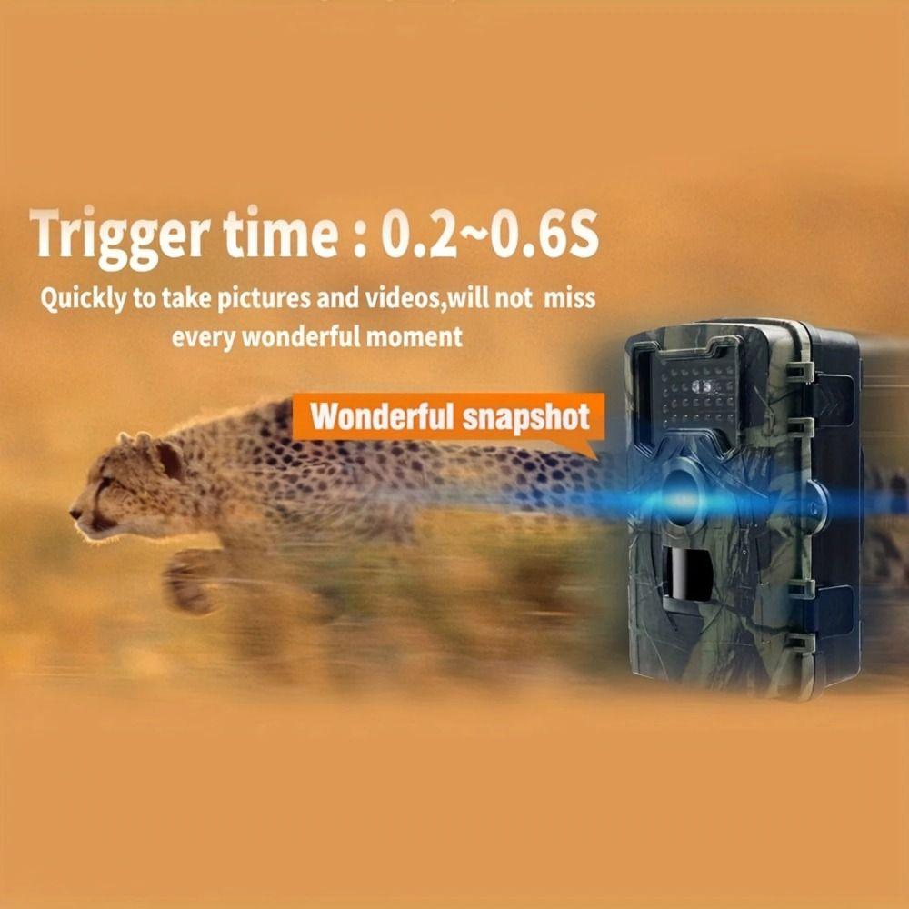 Automatic Infrared Trail Track Camera Motion Activated Wildlife Camera  Home Monitoring