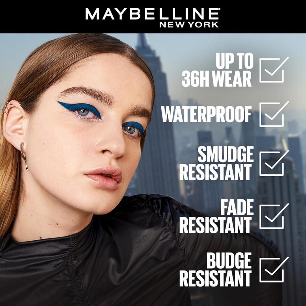 Maybelline New York Tattoo Studio Gel Eyeliner Kajal Pencil Metallic Nights Waterproof Smudge Resistant Eye Makeup 36 Hour Long Lasting