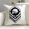 Classic Brand Metal Mulisha Cushion Cover Soft & Easy-Wash Pillow Case – Versatile for Couch, Bed, Travel and Office