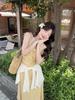 Plus Size 2026 Spring Summer Women's Two-Piece Set: Camisole with Cardigan Long Dress for Seaside Vacation