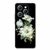 For Infinix Hot 40 Pro Case Hot40 Pro Black Silicone Soft Phone Case For Infinix Hot 40 Pro Back Cover Case 6.78" Cute Cartoon