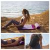 1Set Acupressure Yoga Mat Cushion Massage Body Needles With Spikes Pillow Foot Massager Fitness Pilates