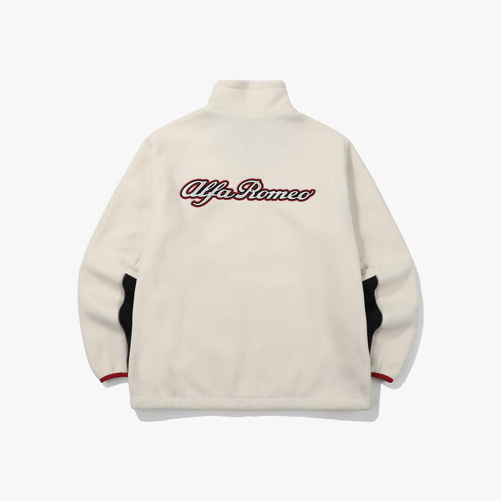 Diadora Alfa Romeo Fleece Jacket Ivory