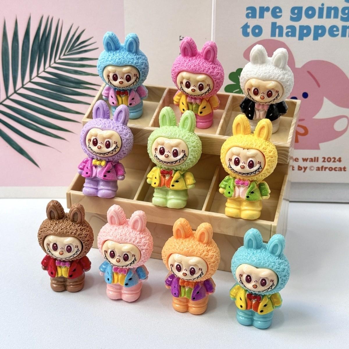 

Костюм, Холст, DIY Аксессуары, Брелок, Подвеска, Кукла, Блайнд-бокс, Милая смола, Аксессуары для украшения рабочего стола автомобиля 10pcs