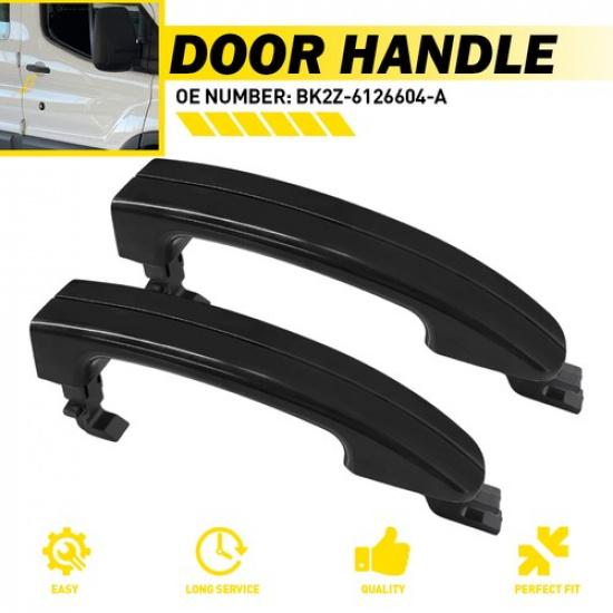 Fit Ford 2015- Transit Set Door Exterior Handle Front/Rear Fit Left/Right 2X