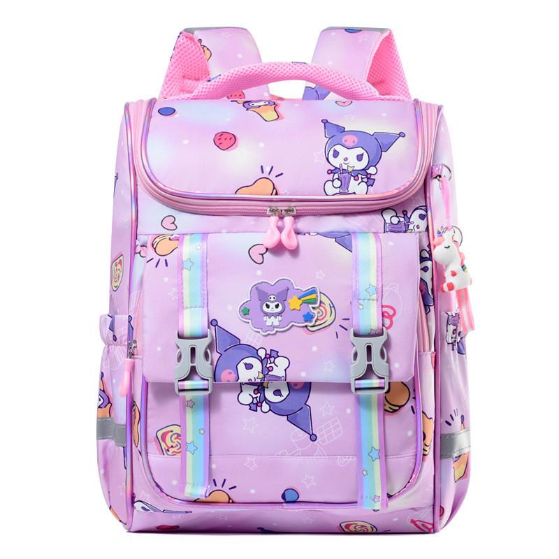 Adorable Lightweight Nylon Kids Backpack Large Capacity For Boys And Girls