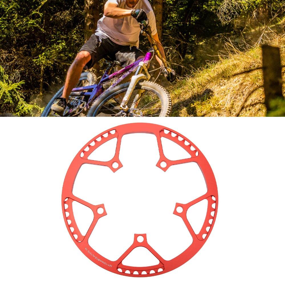 58T Bicycle Chainring Aluminum Alloy Bike Chainwheel Durable Folding Bike Chainring  BMX Bike