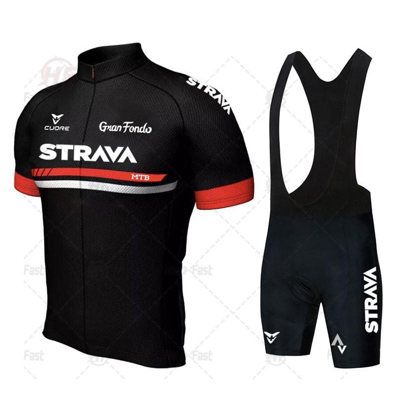 Men Women Cycling Jersey Short Sleeve Mountain Bike Apparel Set Breathable Performance Wear