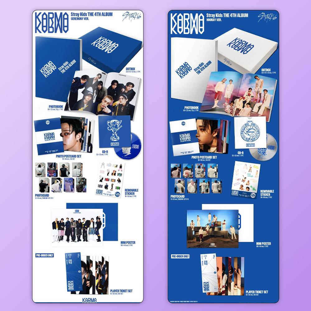 Pre-Order Stray Kids - 4th Album [KARMA] (Pre-Order Benefit)