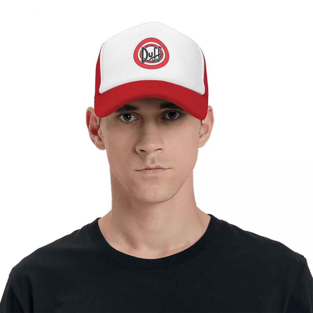 Duff Beer Cap Fashion Casual Mesh Baseball Caps Adjustable Hat Hip Hop Summer Unisex Baseball Hats Polychromatic