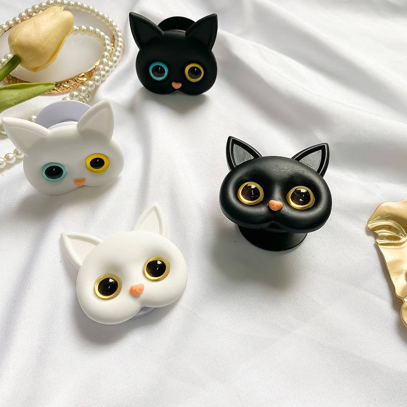 Original Cute Cat Airbag Holder Paste Foldable Mobile Phone Desktop Lazy Holder Selfie Ring