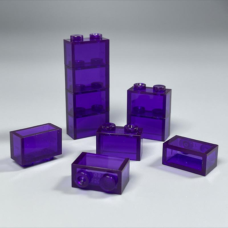 Small Particle Building Blocks: 1x2 High-Hole Brick 3004 - Basic Wall Brick Toy Accessories