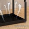 Black 3-Tier Multi-functional Kitchen Countertop Storage Rack