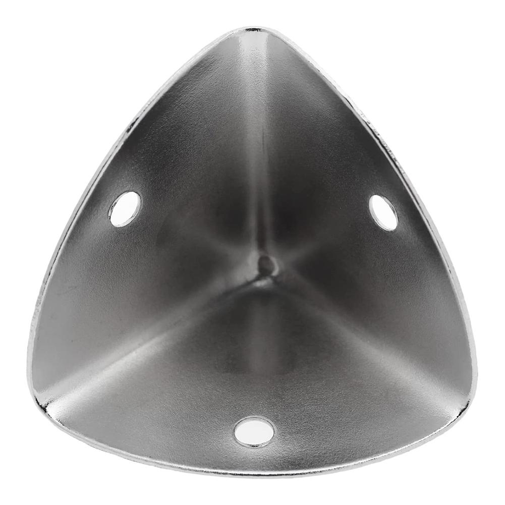 Silver Tone Corner Protectors Square Corners Tables