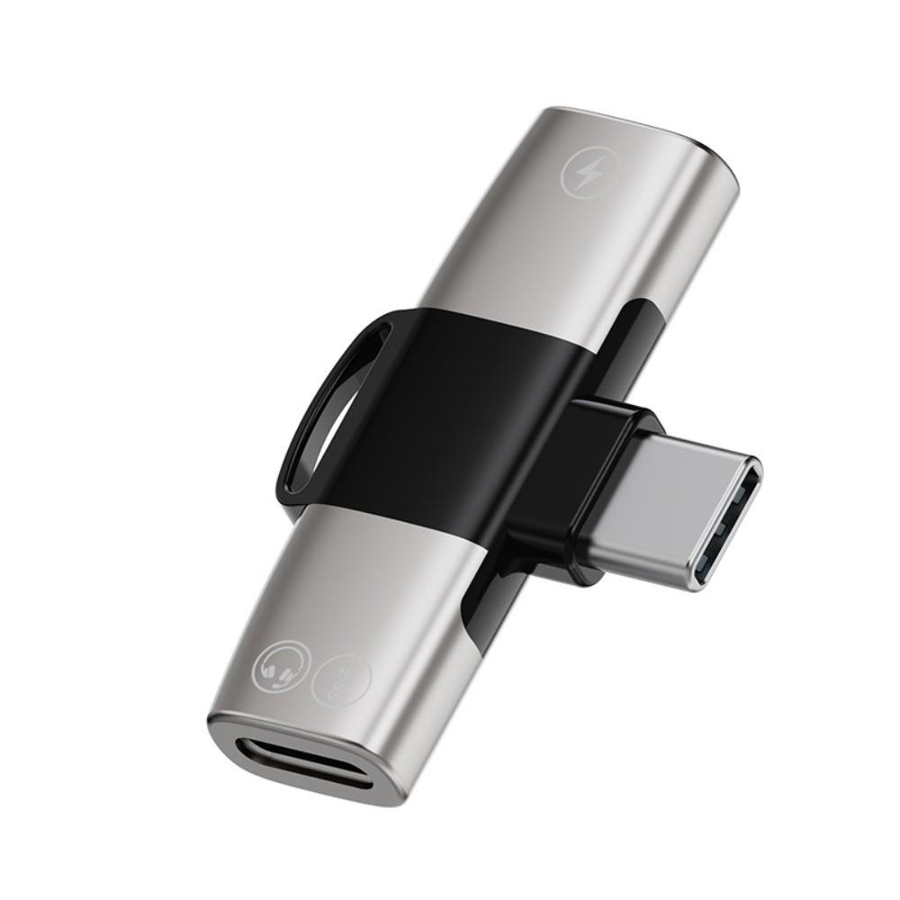 Швидка зарядка USB Type C Адаптер-перехідник Type C 2-в-1 Багатофункціональний адаптер U-диск
