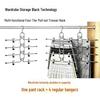Cross-Border Multi-Layer Foldable Storage Rack for Pants and Skirts - Seamless, Multi-Functional Hanging Hanger for Home