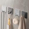 20PCS Rustproof Stainless Steel Hook Strong Adhesive Strong Adhesive Hook  Kitchen Use