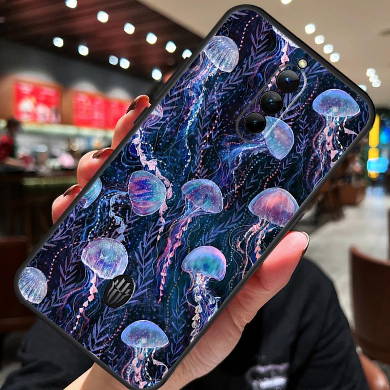 Magic Jellyfish Case For ZTE Nubia Red Magic 10S 10 8 9 8S 9S 11 Pro Plus 10 Air 5G 6R 6 7 6S 7S Pro Cover