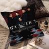 Classic B-Buck T-Tick Decorative Room Aesthetics Pillow Case Home Decor Bedroom Sofa Bed Couch Pillow Cover 45x45