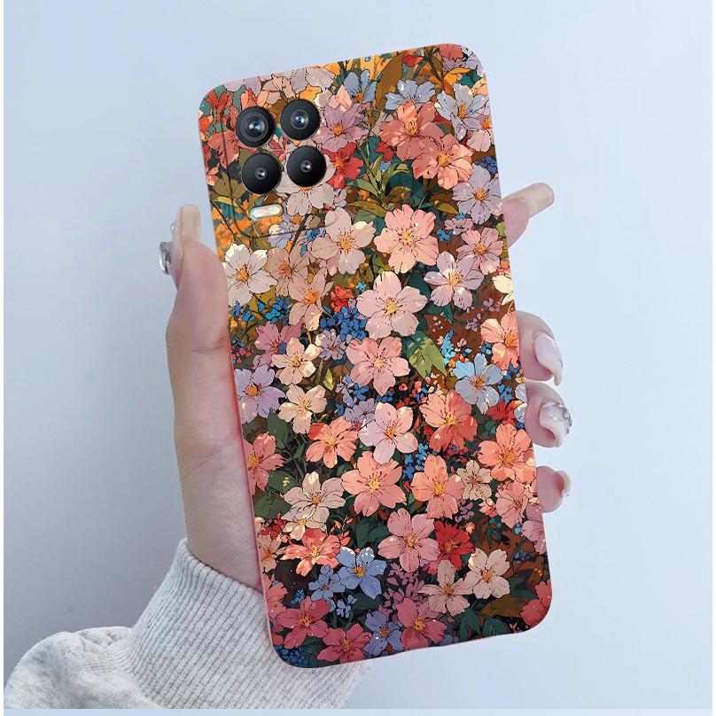 For Realme 8 Pro Case RMX3085 Soft TPU Silicone Cover Cute Cartoon Panda Phone Case For Oppo Realme8 4G 5G RMX3081 RMX3241 Funda