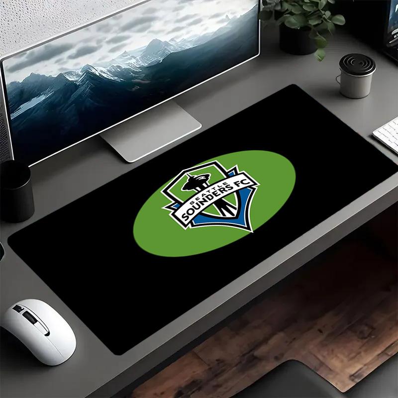Seattle Sounders Fc Crest Mouse pad Mouse pad, Gaming Mouse Pad, keyboard pad, Desk Decor for computer notebook Fan Gift Birthday Gift
