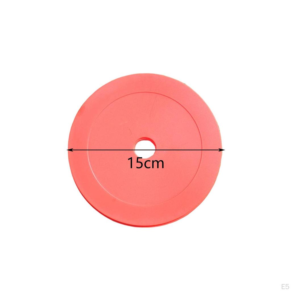 10 Cones, Non Slip Floor Discs Flexible Spot Markers for Trainers Sport Teams Golf Baseball Soccer