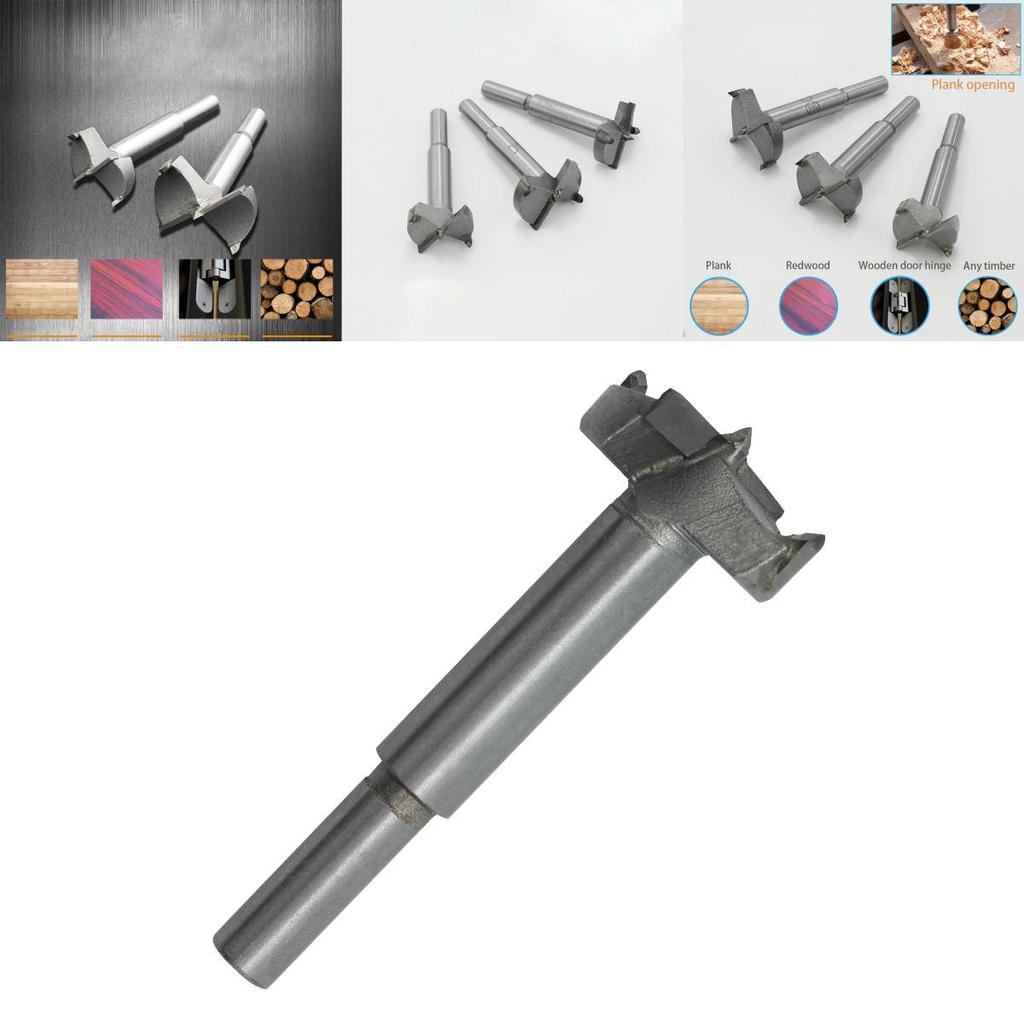 High-precision Forstner Wood Boring Hole Saw Auger Opener Triangular Cutter Tool Drill Bit For Smooth Drilling