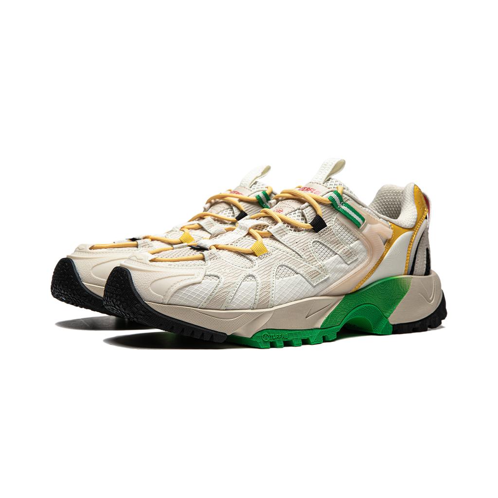 New LiNing CF Tracing Collection, Xingye Cushioning, Wear Resistant Low Top Casual Shoes Men's White Gray Black AGLU073-4