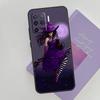 Halloween Witch Cat Phone Case For Oppo A96 A76 A16 A74 A53 A54 A94 A15 A17 A52 A72 A57S A58 A78 A98 A79 Cover