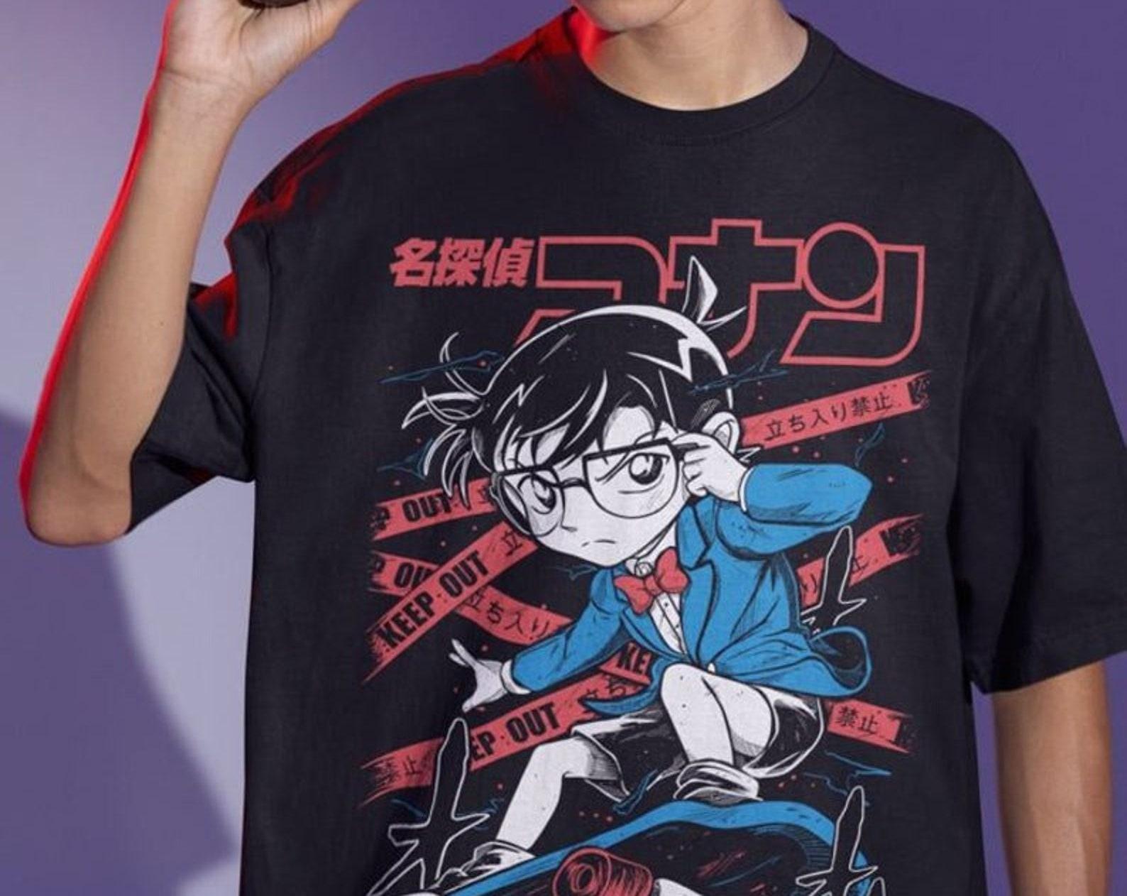 Vintage 90s Detective Conan anime T-Shirt S