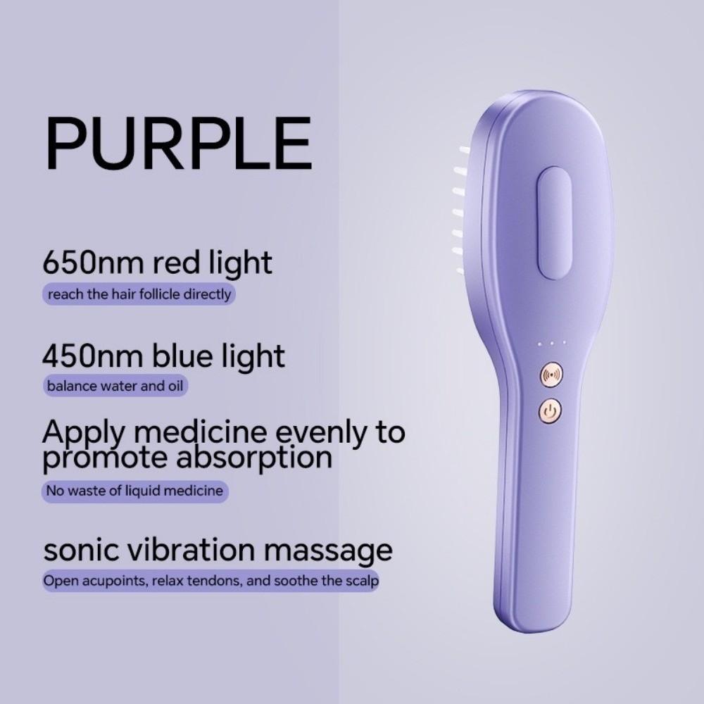 Anti-Static Misting Hair Brush 2-In-1 Scalp Massage Comb Electric Spray Hair Brush Scalp Care