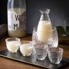 UOZO Japanese Glass Sake Set