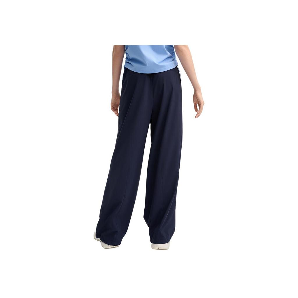 Fila French Tennis Club Loose Straight Casual Pants Women Bottoms Secret-Mirror-Blue F11W439804FDB
