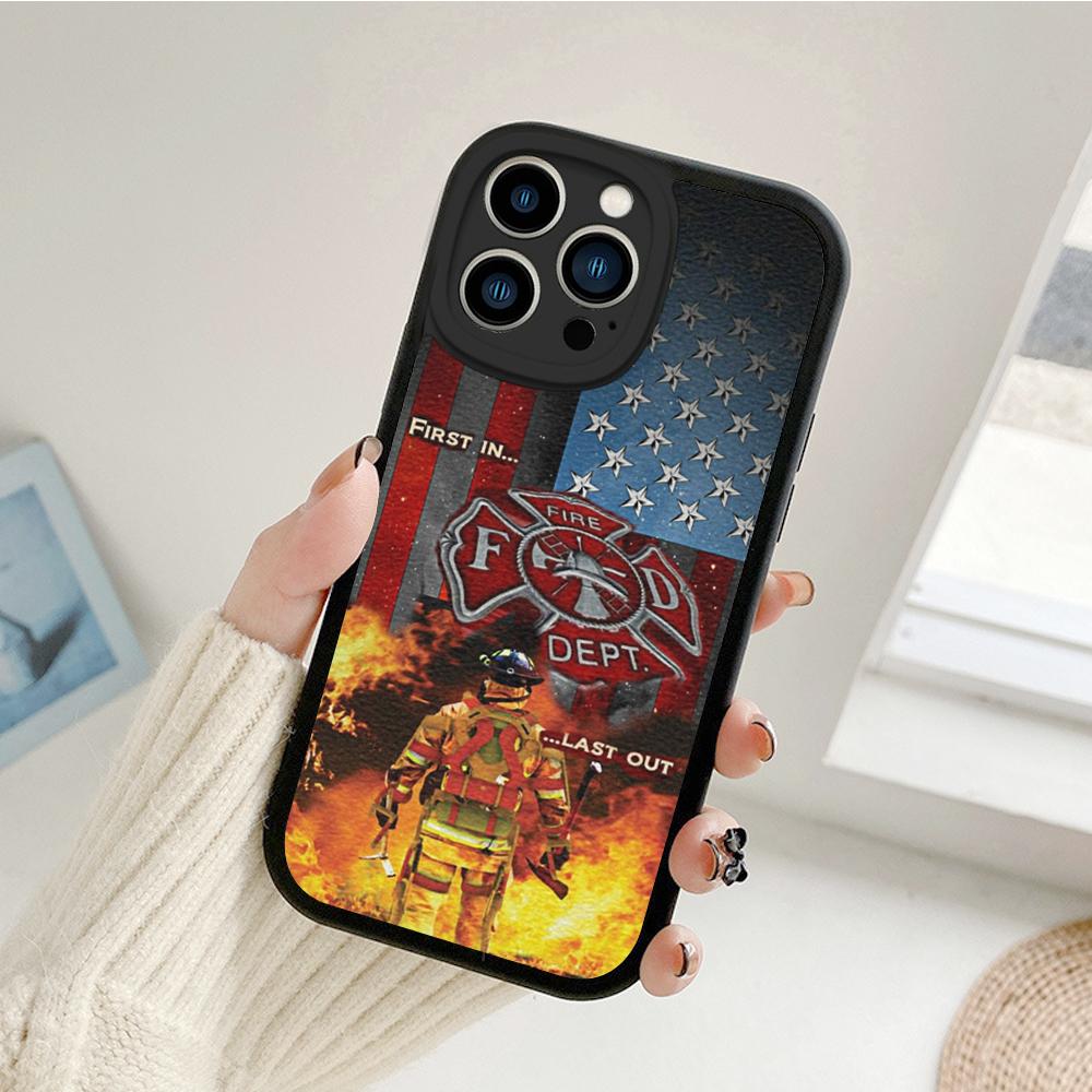 

Чехол для телефона пожарного пожарного для Iphone 14 13 11 12 Pro MAX 13 12MiNi 7 8 plus iphone 14 XS XR чехлы из овечьей кожи iphone 14 Promax