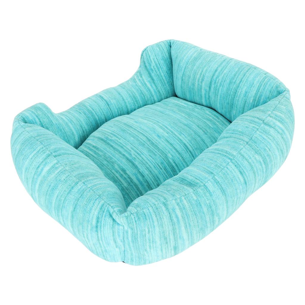 Pet Sofa Bed Soft Flannel Skin-friendly Cat Bed with Sponge Filling for Relaxation Resting Place