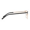 MICHAEL KORS Color block design metal cat eye optical frame women's black