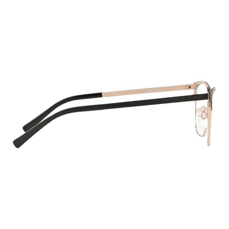 MICHAEL KORS Color block design metal cat eye optical frame women's black