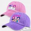Șapcă de baseball brodată cu fete anime HUNTR/X, Șapcă tip „Dad Hat” din bumbac spălat vintage, reglabilă, Pălărie de soare casual unisex pentru fani