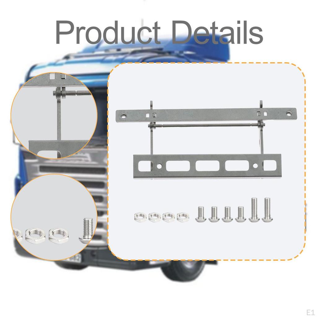 Front Swivel Bracket Flip Hinge Truck Rotating Heavy Duty Easy Installation RC Cab Brackets