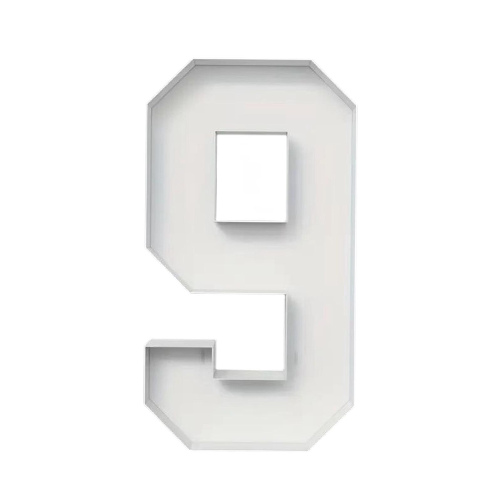 

2.3FT Numbers For Balloons, Balloons Number Frame, Birthday Decorations, Anniversary Decor, Large Cardboard Numbers One Size