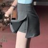 Dongdaemun Spring/Summer High-Waisted A-Line Elegant Slimming Casual Women's Skort Skirt
