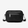 Simple Women's Messenger Bag New Fashion Casual Large Capacity Solid Color Change Bag Pendant Shoulder Bag