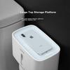 Ecoco Cocoa Bathroom Tissue Box Toilet Paper Non-perforated Bathroom Wall-mounted Box Bathroom Tissue Box E1807 Gray