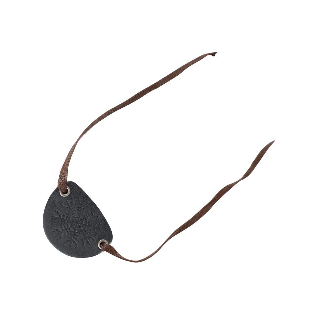 Mittelalterlicher Ritter Piraten Augenklappen Pu Leder Piraten Augenklappe Mittelalterliche Renaissance Kostüme Halloween Cosplay Kostüme