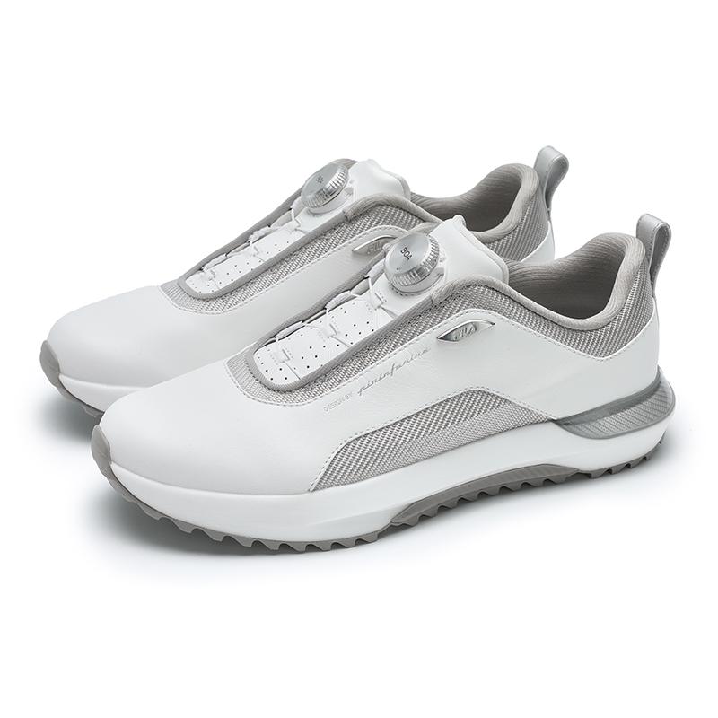 FILA Abrasion Resistant Low top Golf Shoes Men's Bright White A12M441707FBB
