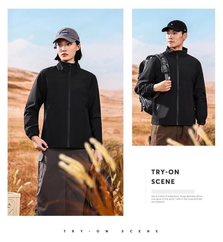 Windcheaters Fashionable Thin Models of Unisex Windproof Fabrics Comfortable Rushing Jacket YG-999