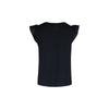 Summer Women's T-shirt Fashion Sleeveless Temperament Elegant Colorblocking V-Neck Tops